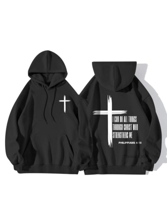 Other - Christian Graphic Hoodie Teen Jesus Faith God Bible Verse Pullover